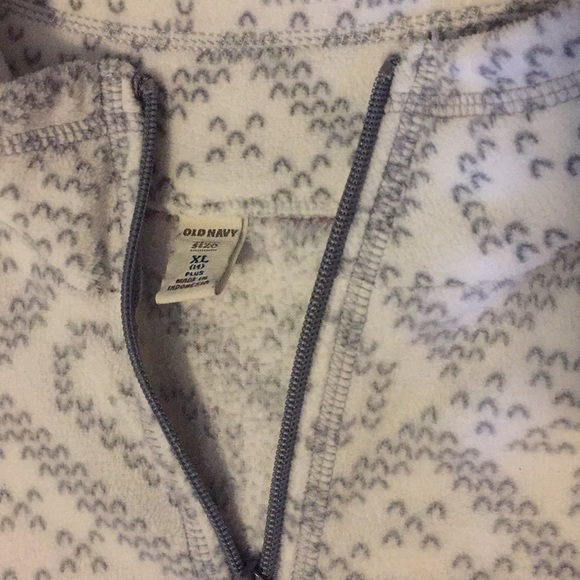 Fuzzy zip up sweatshirt - Picture 2 of 3